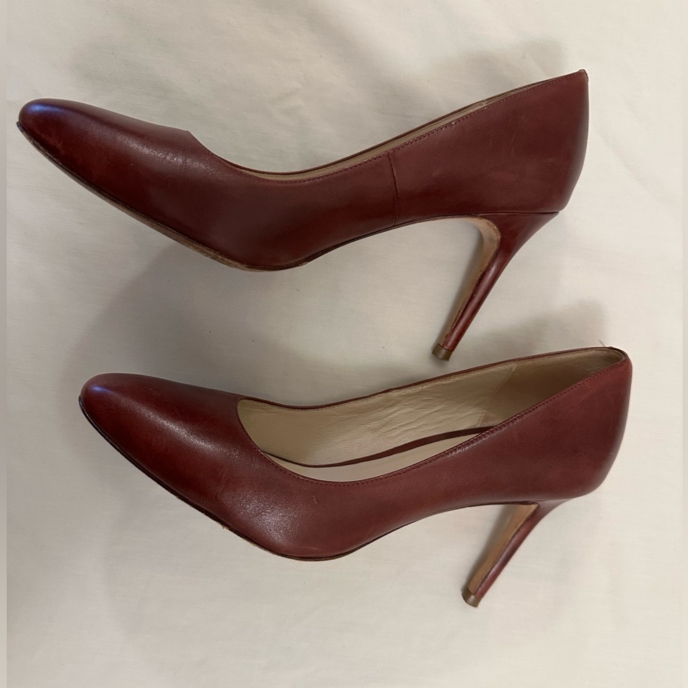 Cole Haan Burgundy Heels